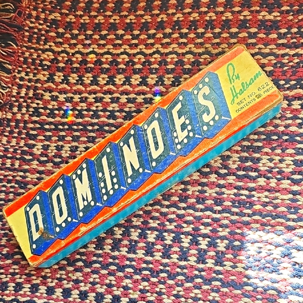 Vintage Set 622 Halsam Dominoes